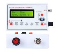 Joyance Function Generator FG-100 DDS Function Generator, Sine Frequency 1Hz to 500KHz, Counter Signal Source Generator Meter, LCD Display, Compact Design, Lab Equipment