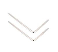 Joyance Guitar Allen Wrench 2 PCS Guitar Truss Rod Allen Wrench Tool, 4mm/5mm Ball End for Martin Acoustic Guitar, Silver