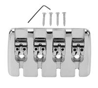 Joyance Guitar Bone Nut Electric Guitar Nut Replacement, Curved Slotted Bone Nut for Stringed Instruments, Guitar Accory, Compatible with Various Electric Guitars