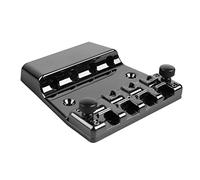 Joyance Guitar Bridge 4 String Metal Guitar Bridge Tailpiece, Electric Guitar Bridge Accory for Bass Guitars, GA1029, Construction, Compatible with Various Models