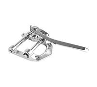 Joyance Guitar Bridge Tailpiece Guitar Tremolo Vibrato Bridge Tailpiece, Jazz Electric Guitar Accory with Small Rocking Rod, Compatible with Various Models, Metal Construction