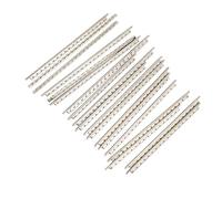 Joyance Guitar Fret Wire 19 Pcs/Set 2.0mm Guitar Fret Wire Replacement Parts, Brass Fret Wire for Classical Wooden Guitars, and Construction