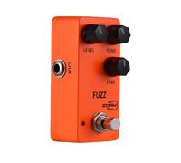 Joyance Guitar Fuzz Pedal Guitar Fuzz Effects Pedal, LEVEL/TONE/FUZZ Controls, DC 9V, 6.35mm Input/Output, Aluminum Alloy Electric Guitar Fuzz Effector with True Bypass