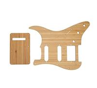 Joyance Guitar Guard Plate Set 6Pcs String Tuning Key Set, Metal Plastic Semi Ed Tuning Keys for Electric Acoustic Guitar, 3L3R, Gold, Musical Instrument Parts