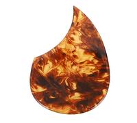 Joyance Guitar Pickguard Replacement Guitar Pickguard PVC Decorative Self-Adhesive Comma Shape, Acoustic Guitar Pickguard Replacement, Guitar Accories, Easy to Install