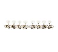 Joyance Guitar Tuner Strings Tuning Pegs GC603, Chrome Plated Guitar Tuning Knobs, 25mm Pitch, Locking Tuners, Musical Instrument Accories