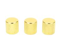 Joyance Guitar Volume Control Knob 3 Pcs Guitar Volume Tone Knob Set, Metal Electronic Control Knobs for LP Guitars, A B Potentiometers, Gold Finish