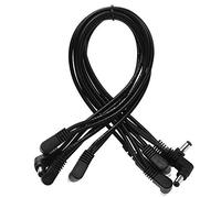 Joyance guitareffectorsplittercord 8 Ways Right Angle Daisy Chain Power Line Cable, 18V 2A for Guitar Effects Pedals Power Supply, Multi-Output, Compatible with Effectors and Splitters