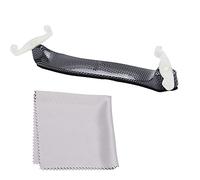 Joyance Light Carbon Fiber Shoulder Rest Universal Shoulder Rest for 4/4 4/3 Violin, Imitation Carbon Fiber Parts, Lightweight Design, Adjustable Height, Suitable for Various Music Instruments