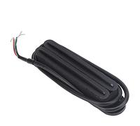 Joyance Magnetic Humbucker 11K Dual Hot Rail Humbucker Pickup, Ceramic Magnet Dual Coil Pickup, Electric Guitar Accory, White Silver Rail, Compatible with Various Guitars