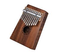 Joyance mbirathumbpiano 10-Key Thumb Piano Mbira Sanza, Solid Hawaiian Koa Wood, Includes Carry Bag, Music Book, Tuning Hammer, Musical Gift for Music Lovers, AKP-10K