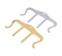 Joyance Music Book Holder 2Pcs Music Book Clip Holder, Metal Wind Clips for Piano Sheet Music, Music Paper Holder Clips for Outdoor Playing, Lightweight, Secure Grip