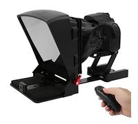 Joyance Portable Remote Control Teleprompter, Video Recording Prompter for Phone/Camera/Tablet, Compact Design for Easy Use, Suitable for Vloggers and Presenters