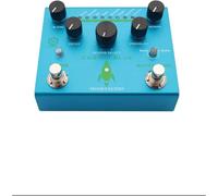 Joyance Reverberation Guitar Pedal Moskyo Guitar Effect Pedal, Digital Reverb Pedal with Dual Footswitch, 8-Mode Reverb Selection for Guitar and Bass, COSMIC BLUE