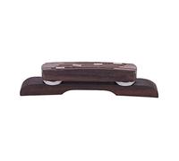Joyance Rosewood Mandolin Bridge Rosewood Adjustable Mandolin Bridge, Wood Bridge Repair Part Accory for Mandolin, Compatible with Various Mandolin Models, Design
