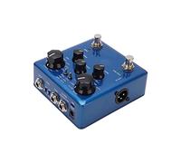 Joyance Simulator Pedal Effect Pedal Simulator NSS?5, Cabinet and Post Simulation Instrument Accory, Blue, Compatible with Power Amp Pedals, Compact Design, Versatile Use