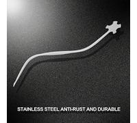 Joyance Sound Post Setter Tool Stainl Steel Violin Sound Post Setter Tool, Straight Style Repair Tool for Sound Post Setting, Precision Design, Construction