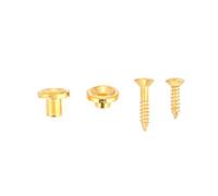 Joyance String Tree Metal Electric Guitar Bridge Tailpiece Set, Quality Tail Part for Electric Guitar, Gold Finish, Replacement Accory for Guitar Bridge Tail