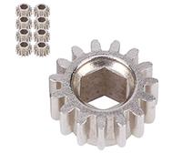Joyance Tuning Pegs Keys Open Gear Guitar Tuners Gears, Hex Locking Universal Mounting Pegs, Tuning Pegs Keys, Silver, Pack of 12, Musical Instrument Tool