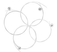 Joyance Ukulele String Ukulele String Set, 4 Pcs Carbon Strings for Bright Sound, High-End Guitar Accories, Compatible with Ukuleles and Guitars