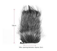 Joyance Universal Profional Microphone Furry Windscreen, Flexible Mount Fur Windshield for Rode VMGO, VideoMic Pro, TAKSTAR SGC-598, EMC965, NV1, XM1, CG60