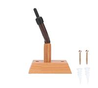 Joyance Violin Wall Mount Wooden Base Violin Hanger Hook, Wall Mount Holder for Home Studio, Suitable for All Violin Sizes, Space-Saving Design, Easy Installation