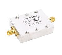 Joyance Wideband Amplifier Broadband Amplifier, LNA Amplifier, Low Noise 31dB High Gain, Ultra Wideband RF Amplifier, DC 9-15V, 50K-2GHz Frequency Range