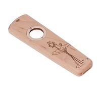Joyance Wood Kazoo Wood Kazoo Flute, Maple Kazoo Wind Instrument for Guitar and Ukulele Accompaniment, Diaphragm Harmonica, Lightweight, Portable