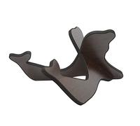 Joyance Wooden Ukulele Bracket Ukulele Stand, Wooden Removable Guitar Display Bracket, Portable String Instrument Holder, Black