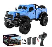 JOYARCH 1/18 Scale RC Crawler Car for Adult, 2.4G 12Km/H High Speed Electric Remote Control Rock Truck, 4WD All Terrain Off-Road Truck Model with LED Light