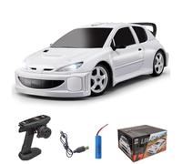 JOYARCH 1/28 Scale Mini RC Drift Car - 2.4Ghz Full Proportional Racing Drift 4WD Remote Contrl Car Model Vehicle Toys Hobby Gift for Adults (LD2802)