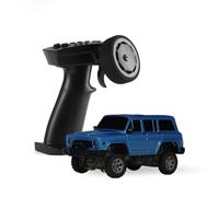 JOYARCH 1:64 Scale 4WD Mini RC Car, 2.4Ghz Full Proportional Remote Control Crawler with LED Lights, High Speed Drift Vehicle Model Toy Gift for Adults