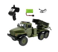 JOYARCH 5KM/H 1:16 Full-Scale Climbing Car with Spare Tire, Remote-Controlled Model Car with Rocket Launcher, Gift for Adults