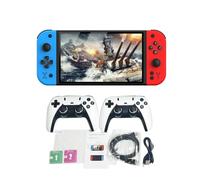 JOYARCH G90 Portable Handheld Game Console, 7 Inch 1024*600 HD Screen Retro Arcade Game Console, 128G Home Handheld Nostalgic Games Player Built in Linux 5.1 RetroArch System