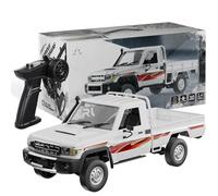 JOYARCH RC Truck Vintage Off-Road Car, 1:14 Scale 2.4G Full Proportional Remote Control Drift Truck with Adjustable Suspension & Dual Speed Mode, Realistic Design Car Toys for Hobbyists and Adults