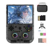 JOYARCH RG406V Handheld Game Console, 256G TF Card, 9000+ Games, 5.48 IPS Touch Screen, Android 13, Unisoc T820, Retro Emulator, 5500mAh Battery, Black