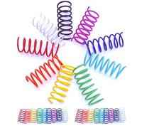 JoyArrive 18 Spring Toys for Indoor Cats, Interactive Cat Toy for Bumping, Biting, Hunting, Creative Cat Toy for Cats Pair 9 Colors