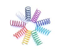 JoyArrive 72 Spring Toys for Indoor Cats, Interactive Cat Toy for Bumping, Biting, Hunting, Creative Cat Toy for Cats Pair 9 Colors