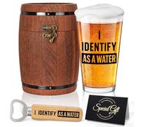Joybble Birthday Gifts for Men, Funny and Unusual Beer Glass Gift Set for Men, Beers & Craft Ale Gifts for Husband, Novelty Father's Day Pint Drinks Presents for Dad or Brother, Cool Pint Glasses