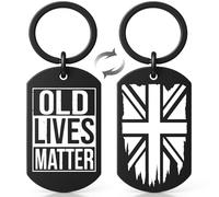 Joybble Gifts for Men, Unique Happy Birthday Keychain Gifts for Old Him Friend Dad, Personalised Keyring Keychain Gift Ideas, Novelty Fun Key Rings Present for Christmas Birthday