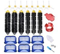 JoyBros Replacement Accessories Kit:26 pcs of Filter,Brush Compatible for iRobot Roomba Replenishment Parts 600 Series 690 680 660 651 650& 500 Series 595 585 564 552