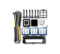 JoyBros Replacement Part Accessories Compatible for Shark IQ R101AE RV1001AE UR1100SRUS AV1002AE AV1010AE RV100AE EZ RV912S Side/Sweep Brush Filter Main/Roller Brush Shell Clean Base Filter