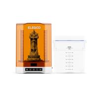 Joybuy x Elegoo Mercury Plus V3.0 Wash and Cure Station, 7.5L Large Capacity, Compatible with Mars Saturn Photon Halot MSLA LCD DLP 3D Printers, Washing Size of 9.05"×5.31”×10.24“