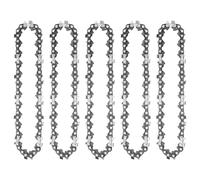 Joycabin 5 Pack 10 Inch Chainsaw Chain 40 Drive Links 3/8" 1.2mm - 10" Replacement Saw Chain for Mini Electric Cordless Chainsaws, Garden Tree Cutting, Woodworking