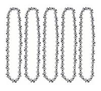 Joycabin 5 Pack 12 Inch Chainsaw Chain 46 Drive Links 1.1mm 3/8" LP - 12" Replacement Saw Chain for Mini Electric Cordless Chainsaws, Garden Tree Cutting & Agriculture