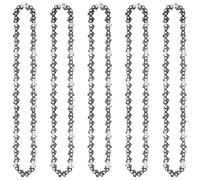 Joycabin 5 Pack 16 Inch Chainsaw Chain 56 Drive Links 3/8" LP 1.1mm - 16" Replacement Saw Chain for Electric Cordless Chainsaws, Garden Tree Cutting & Agriculture