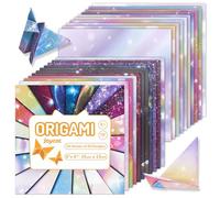 JoyCat Dreamy Fantasy Origami Paper - 50 Sheets 6x6 Inch - Double Sided Ethereal Patterns for Magic & Mythical Crafts