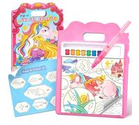 JoyCat Find & Color Paint with Water Coloring Books for Toddlers | S nd Find Learning Activity, Magical Pony No Mess Arts & Crafts Kids Toys Ages 3-5 & 4-8, Birthday Gifts for Boys & Girls