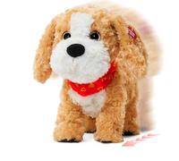 JoyCat Interactive Puppy Toy for Kids, Talking Plush Dog That Walks, Barks, Wags Tail, Repeats Speech and Records Messages, Birthday Gift for 3 4 5 6 Year Old Boys Girls