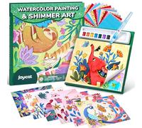 JoyCat Paint with Water Coloring Books, Art & Craft Activity, No Mess Art for Kids Ages 4-8, Craft Kits & Supplies, DIY Creative Activity, Presents for Girls & Boys (Animals)